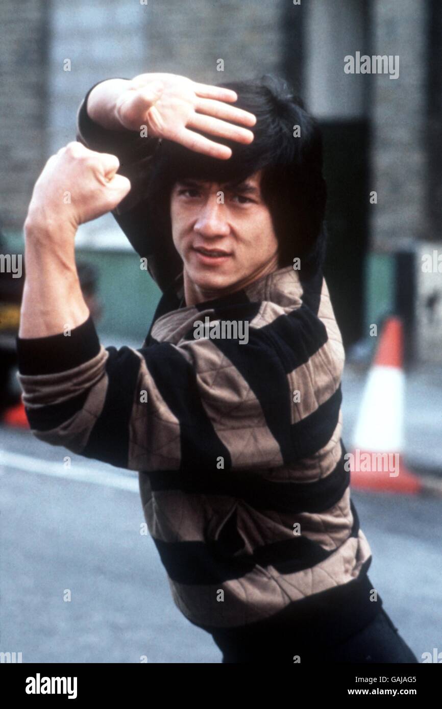 Kung Fu. Jackie Chan Stockfoto