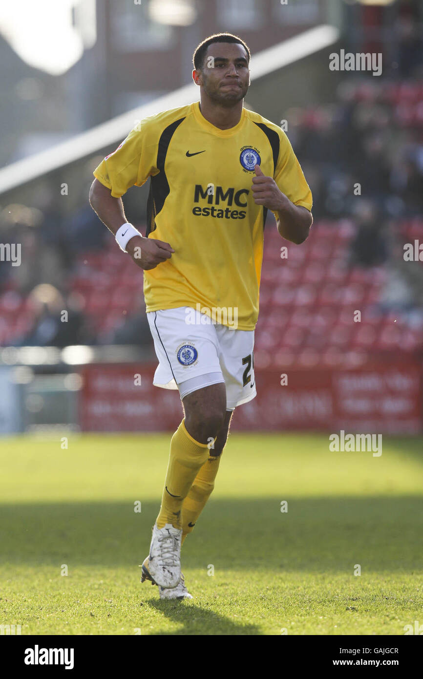 Fußball - Coca-Cola Football League Two - Lincoln City V Rochdale - Sincil Bank Stockfoto
