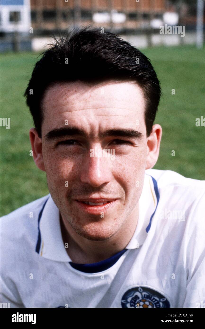 Fußball - Barclay es League Division Two - Leeds United Photocall Stockfoto