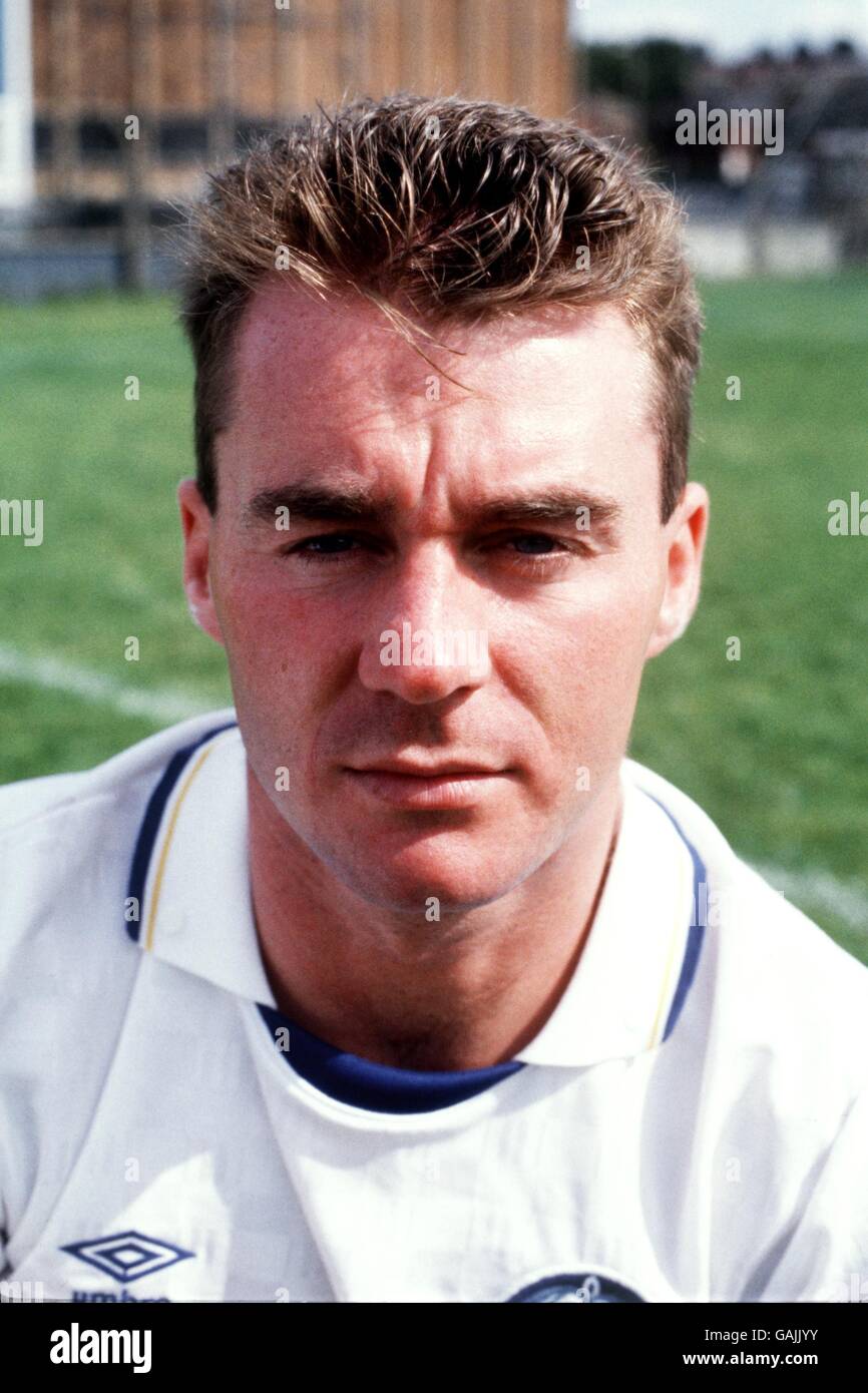 Fußball - Barclay's League Division Two - Leeds United Photocall. John Sheridan, Leeds United Stockfoto