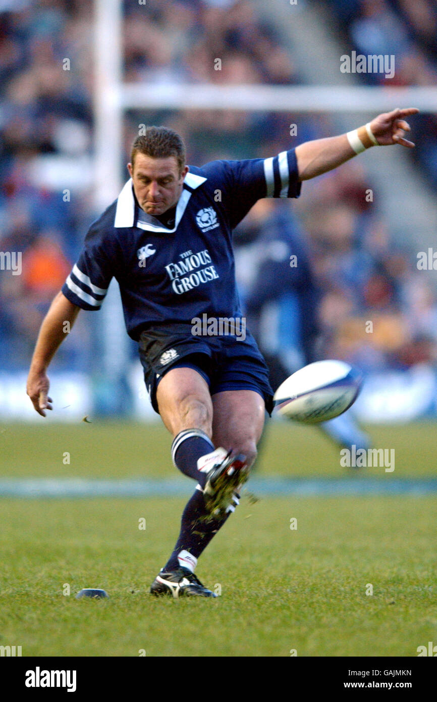 Rugby-Union - internationale Freundschaftsspiele - Schottland V Fidschi Stockfoto