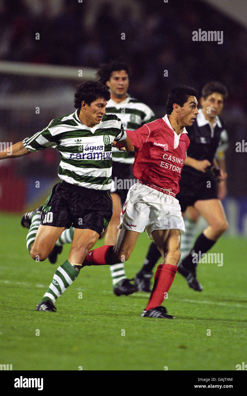 Portugiesische Fußball - Primeira Divisao - Benfica V Sporting Lissabon - Estadio da Luz Stockfoto