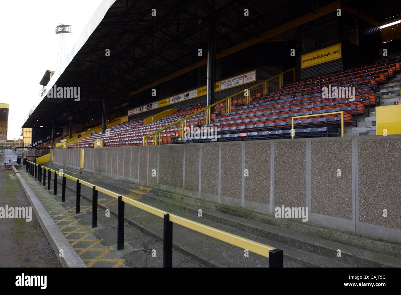 -Landesweite Liga Division Three - Hull City Ehemaliges Fußballstadion Stockfoto