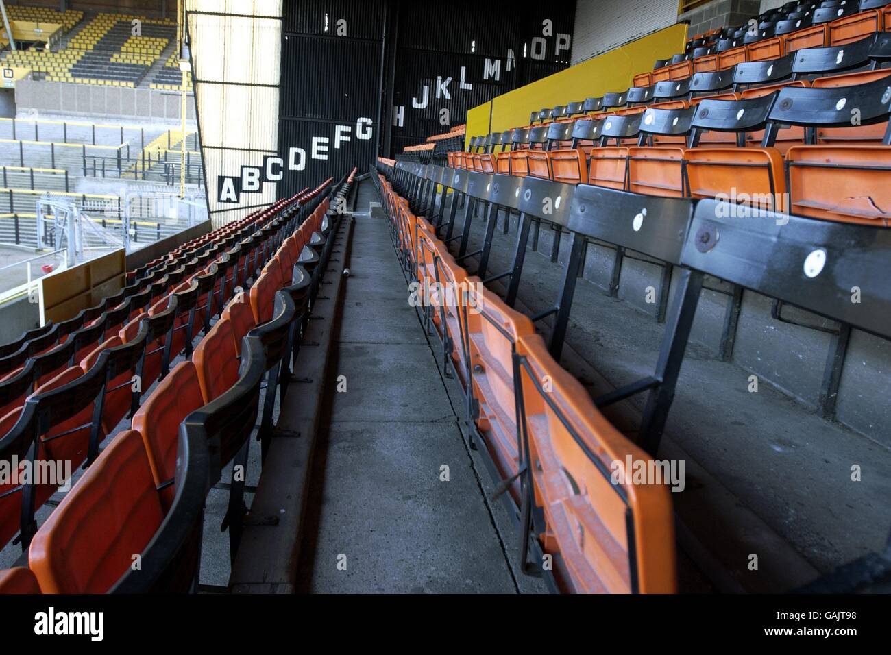 Fußball - Nationwide League Division Three - Hull City Ehemaliges Stadion. Boothferry Park, ehemalige Heimat von Hull City Stockfoto