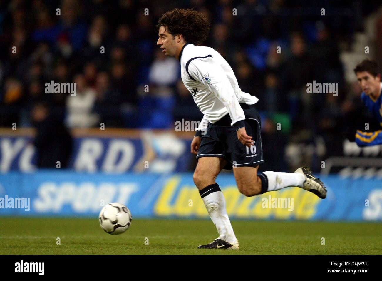 Fußball - FA Barclaycard Premiership - Bolton Wanderers gegen Leeds United Stockfoto