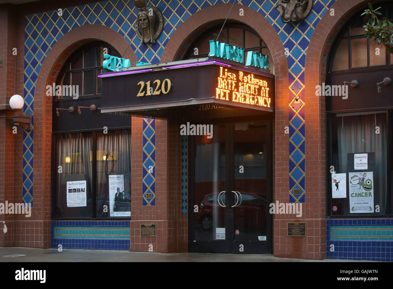 Marsh Arts Building Berkeley Stockfoto