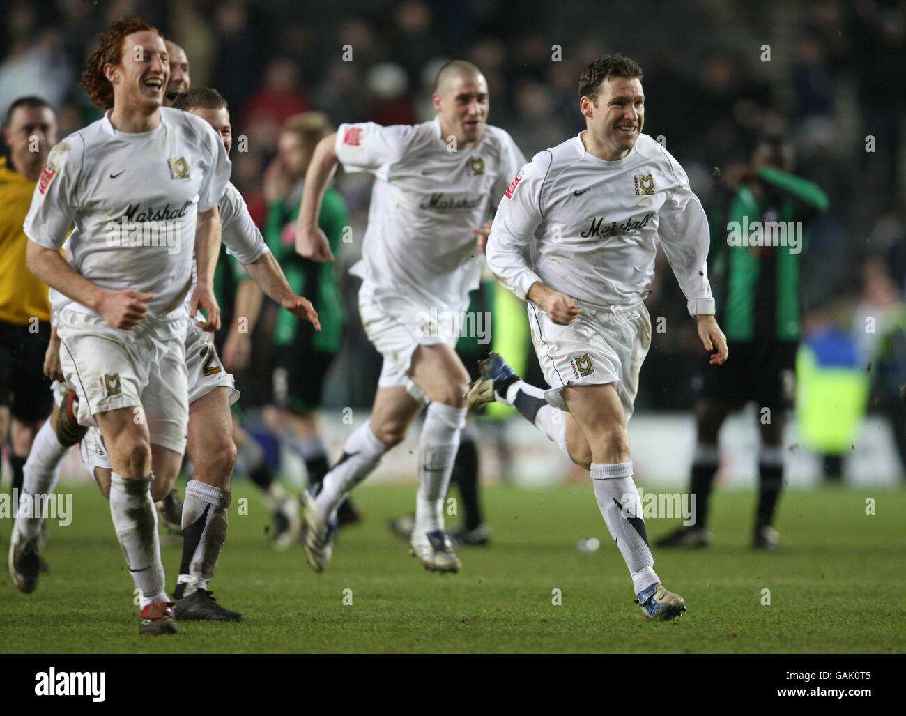 Fußball - Johnstone es Paint Trophy - Südgelände - Finale - Milton Keynes Dons V Swansea City - Stadion: mk Stockfoto