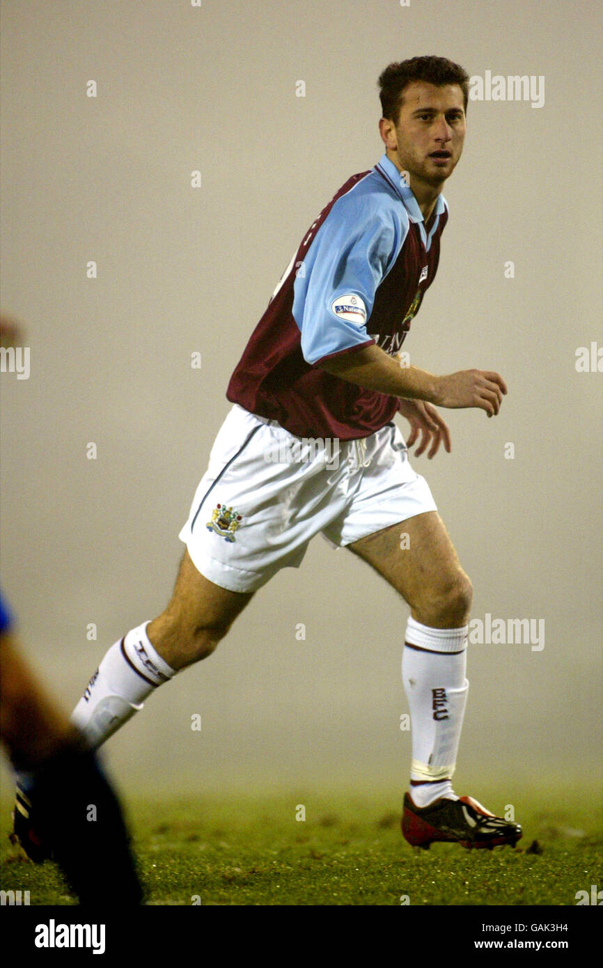 Fußball - Nationwide League Division One - Gillingham gegen Burnley. Dimitrios Papadopoulos, Burnley Stockfoto