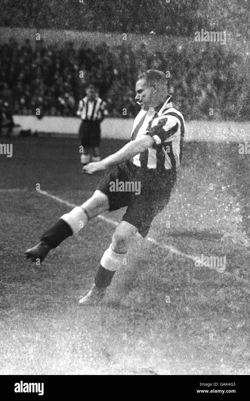 Fußball - Football League Division Two - Tottenham Hotspur gegen Newcastle United. Bill Imrie, Newcastle United Stockfoto