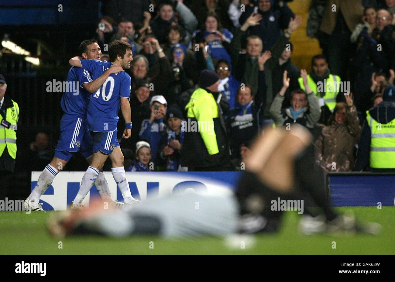 Fußball - Barclays Premier League - Chelsea V Derby - Stamford Bridge Stockfoto
