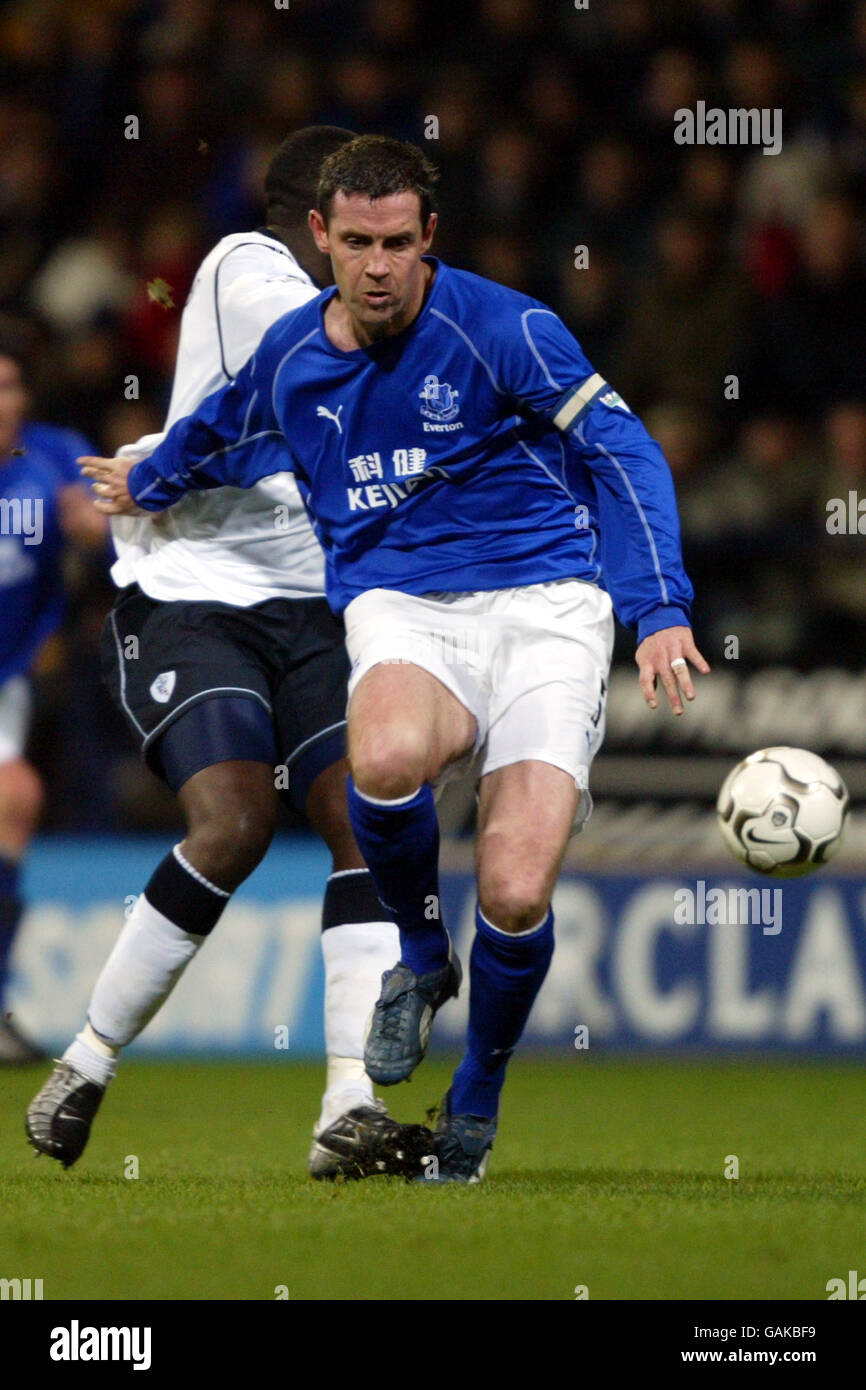 Fußball - FA Barclaycard Premiership - Bolton Wanderers V Everton Stockfoto