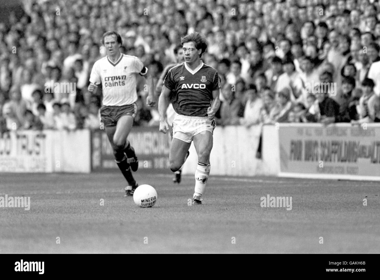 Fußball - Canon League Division One - West Ham United / Liverpool. Tony Cottee, West Ham United Stockfoto