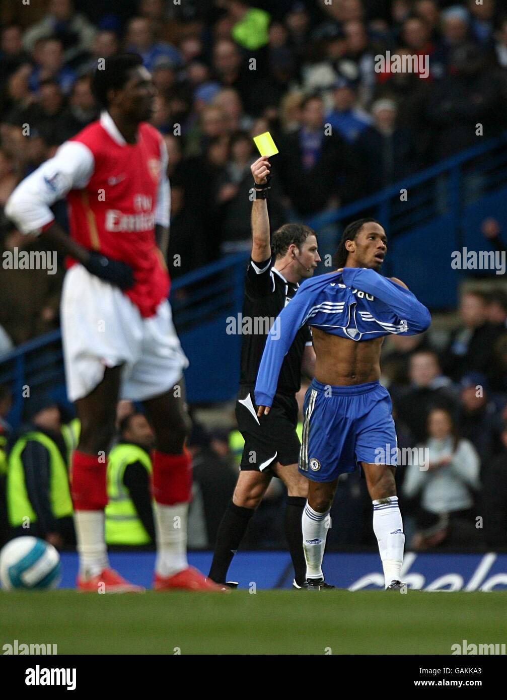 Fußball - Barclays Premier League - Chelsea V Arsenal - Stamford Bridge Stockfoto