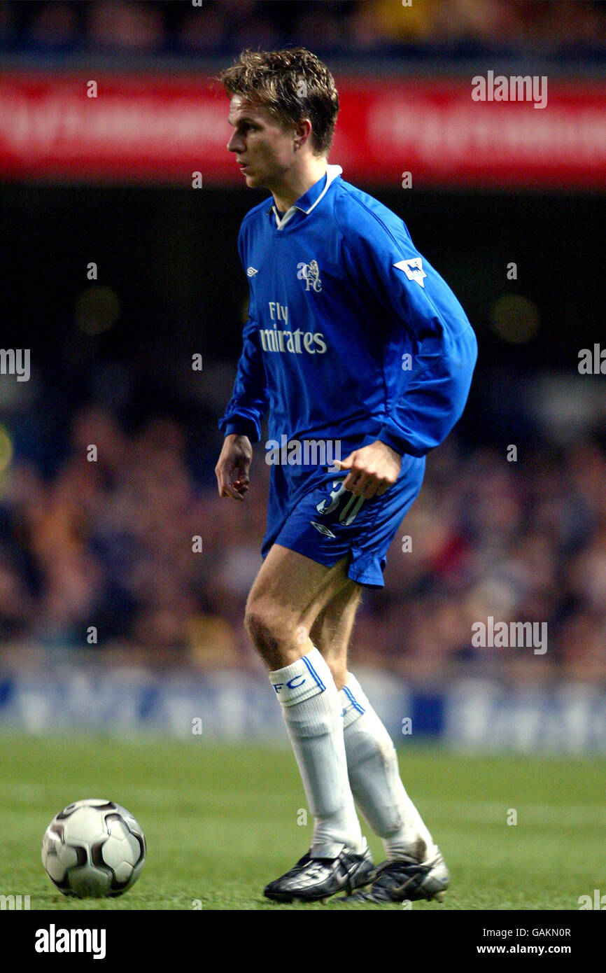 Fußball - FA Barclaycard Premiership - Chelsea V Leeds United Stockfoto