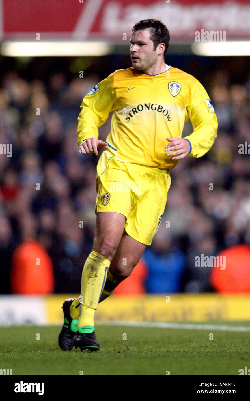 Fußball - FA Barclaycard Premiership - Chelsea V Leeds United Stockfoto