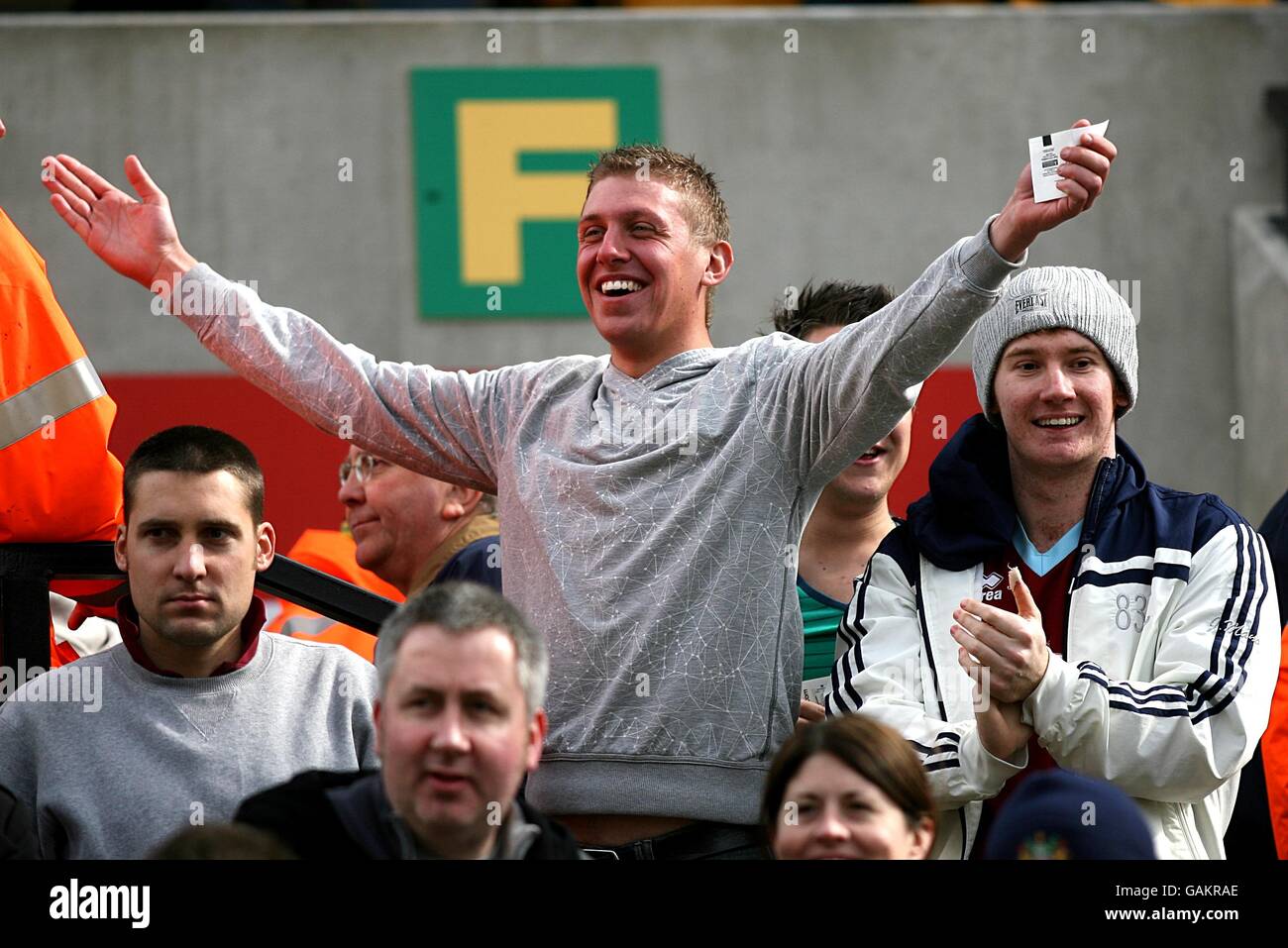 Fußball - Coca-Cola Football League Championship - Norwich City V Burnley - Carrow Road Stockfoto