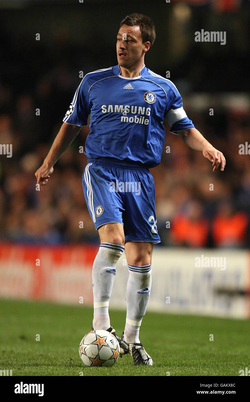 Fußball - UEFA Champions League - erste Ausscheidungsrunde - zweite Etappe - Chelsea gegen Olympiakos - Stamford Bridge. John Terry, Chelsea Stockfoto