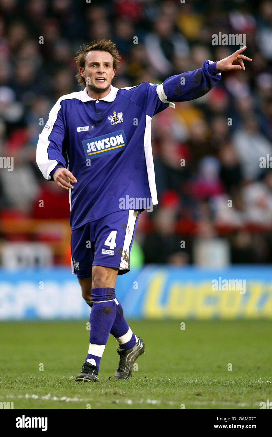 Fußball - FA-Cup - 3. Runde - Charlton Athletic V Exeter City Stockfoto