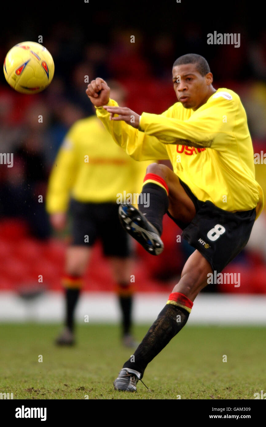 Fußball - bundesweit League Division One - Watford V Norwich City Stockfoto