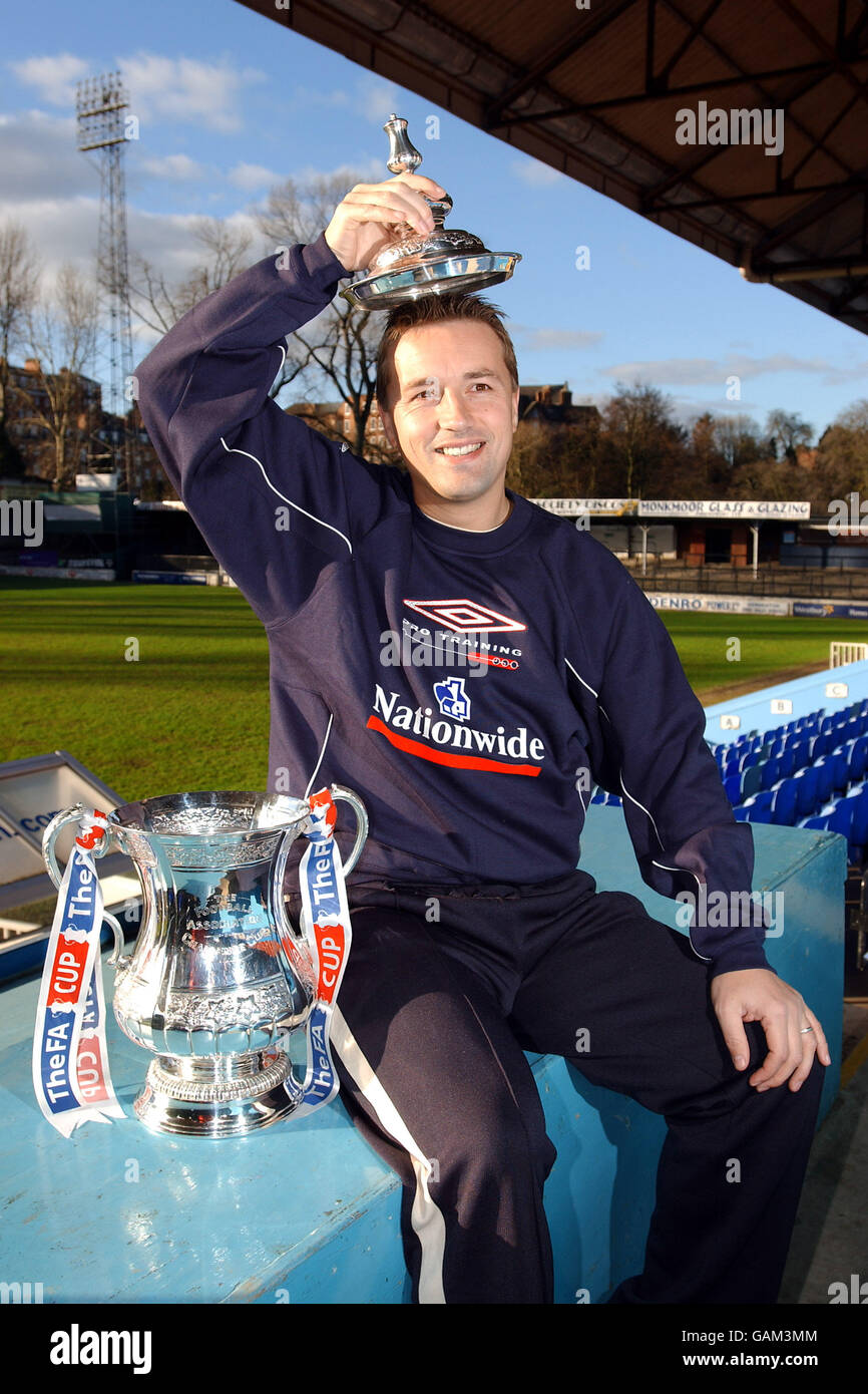 Fußball - FA Cup vierten Runde - Vorschau - Shrewsbury Town V Chelsea Stockfoto