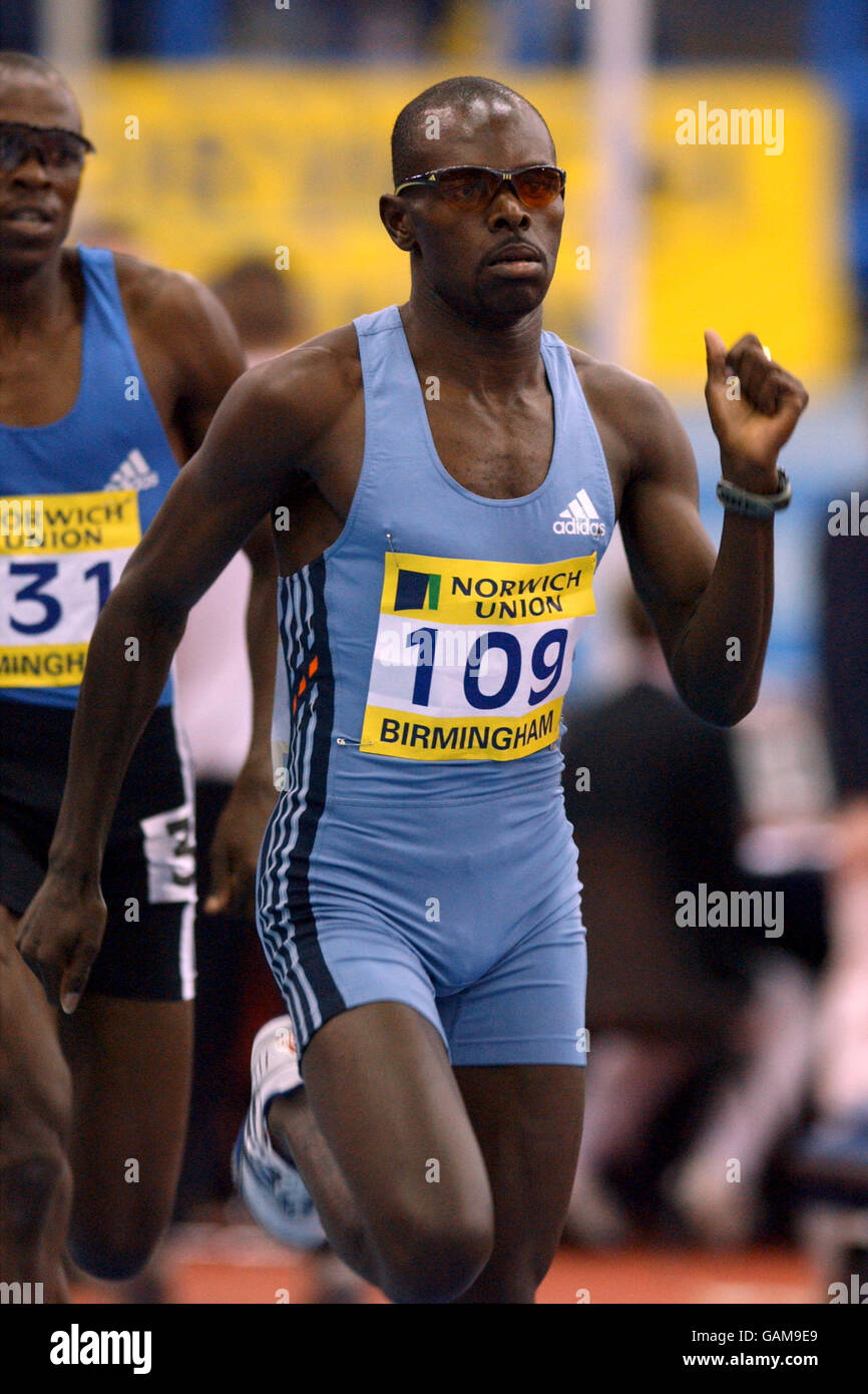 Leichtathletik - Norwich Union Grand Prix - Birmingham - 800 m. Wilfred Bungei, Kenia Stockfoto