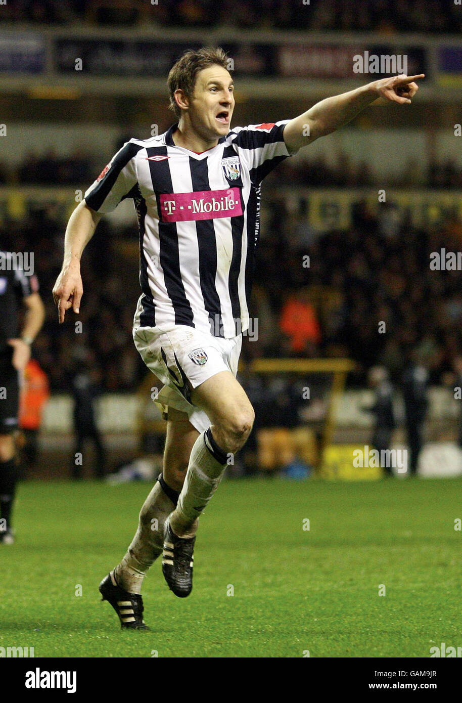 Fußball - Coca-Cola Football League Championship - Wolverhampton Wanderers V West Bromwich Albion - Molineux Stockfoto