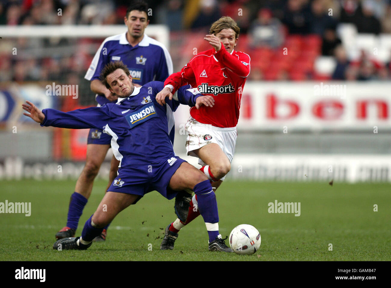 Fußball - FA-Cup - 3. Runde - Charlton Athletic V Exeter City Stockfoto