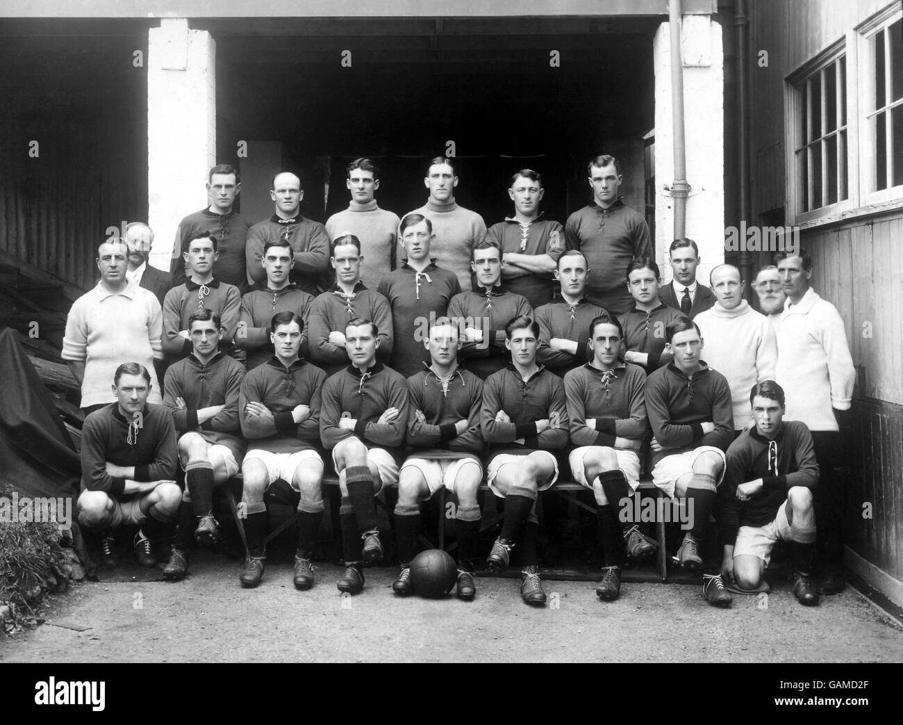 Fußball - Liga Division drei - Plymouth Argyle Photocall Stockfoto