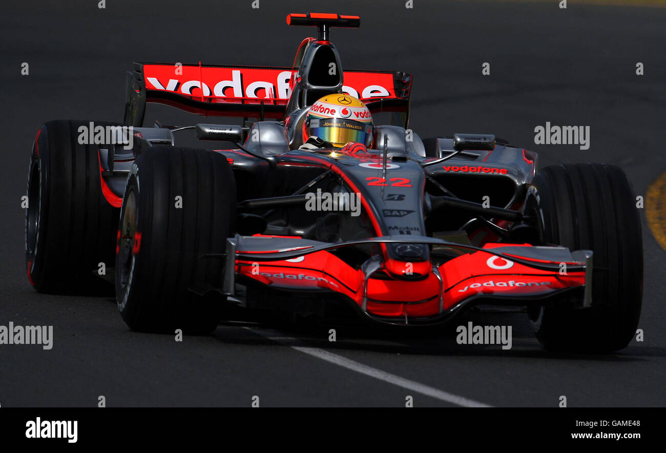 Formel 1 Rennsport - Australian Grand Prix - Qualifikation - Albert Park Stockfoto