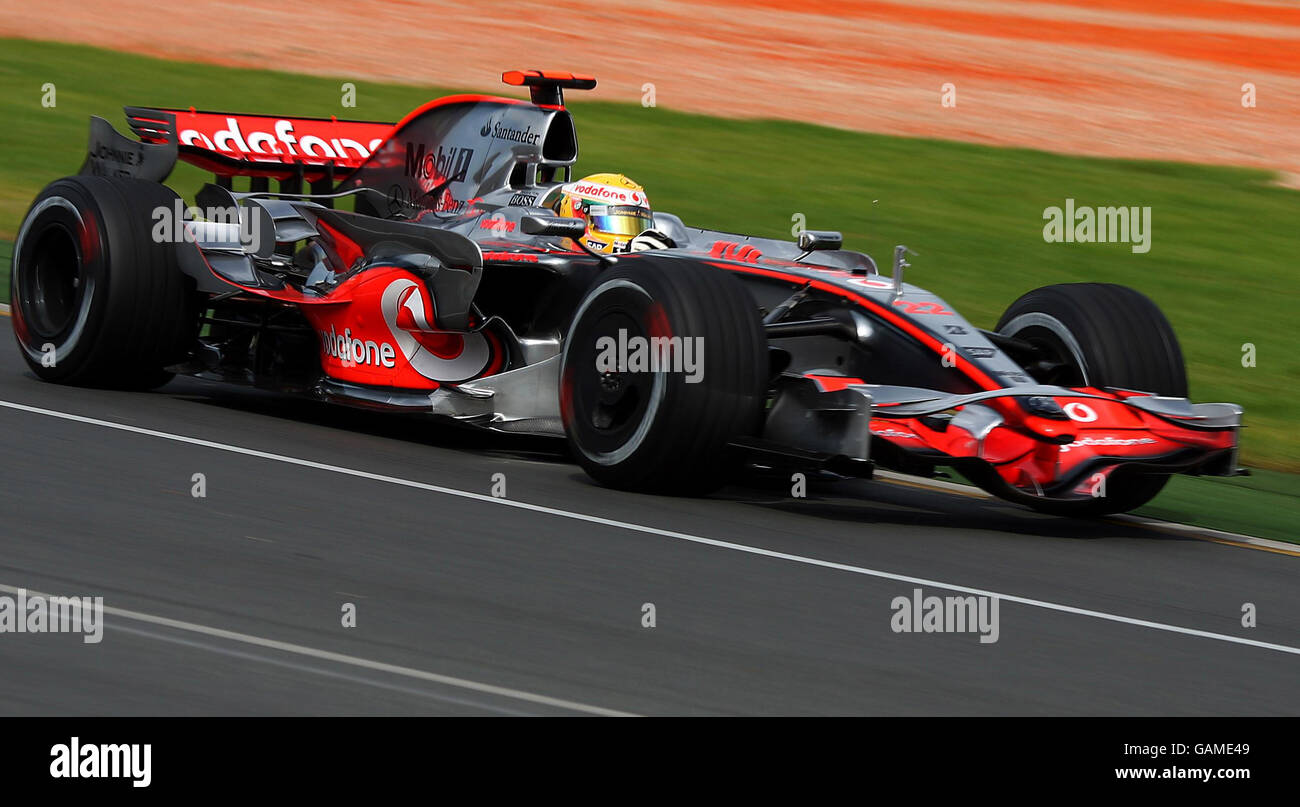 Formel 1 Rennsport - Australian Grand Prix - Qualifikation - Albert Park Stockfoto