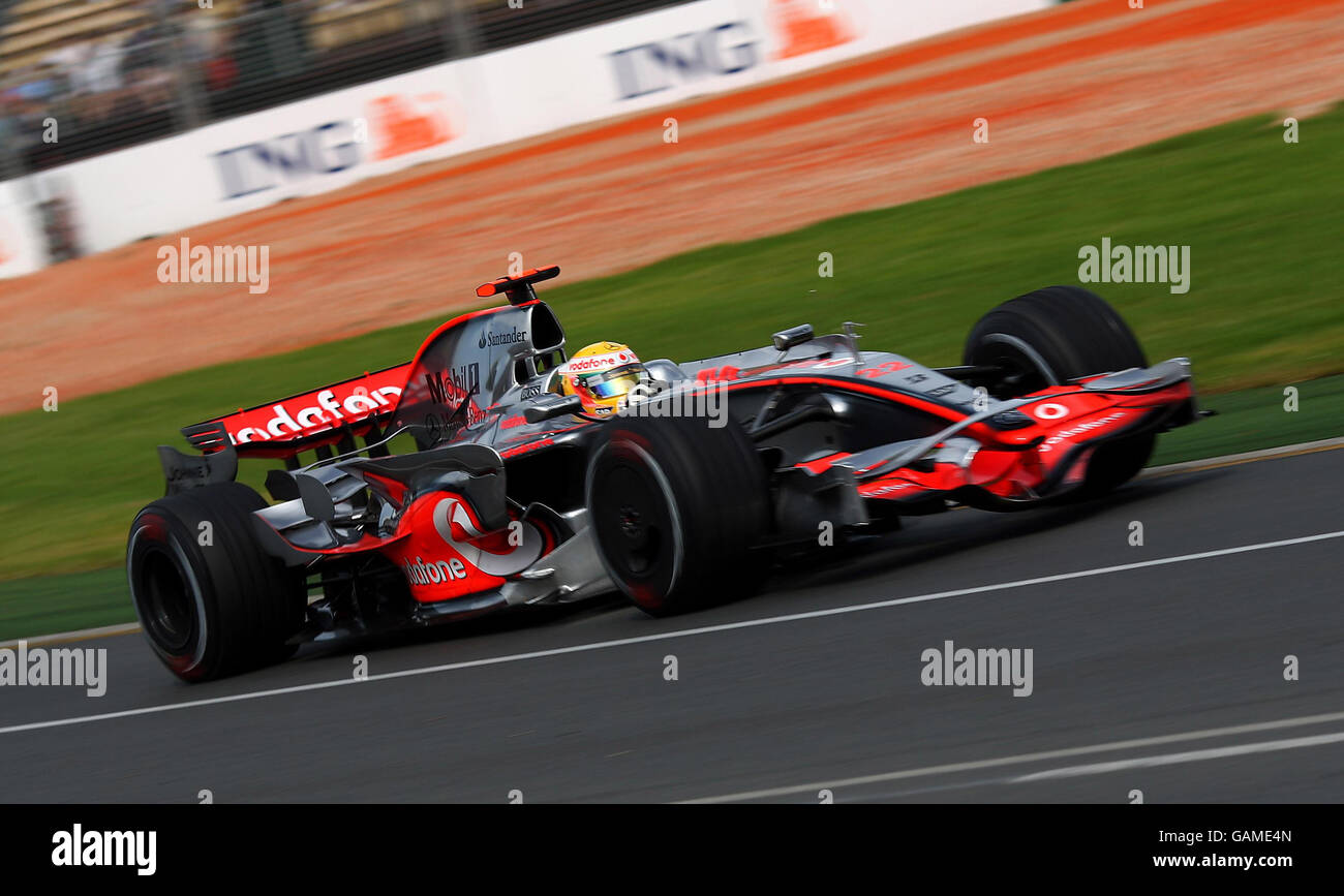 Formel 1 Rennsport - Australian Grand Prix - Qualifikation - Albert Park Stockfoto