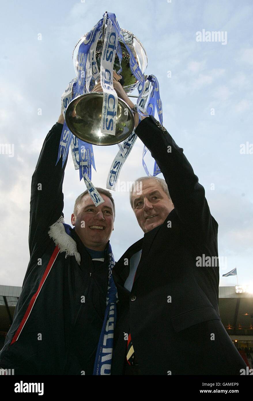 Fußball - CIS Insurance Cup Finale - Dundee United V Rangers - Hampden Park Stockfoto