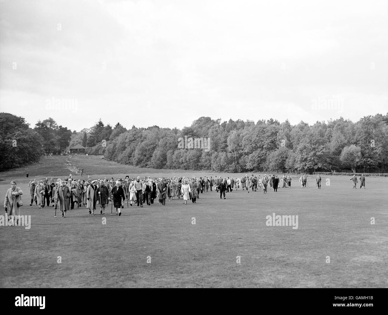 Golf - gemischt Scratch Vierer - Worplesdon Golfplatz - Surrey Stockfoto