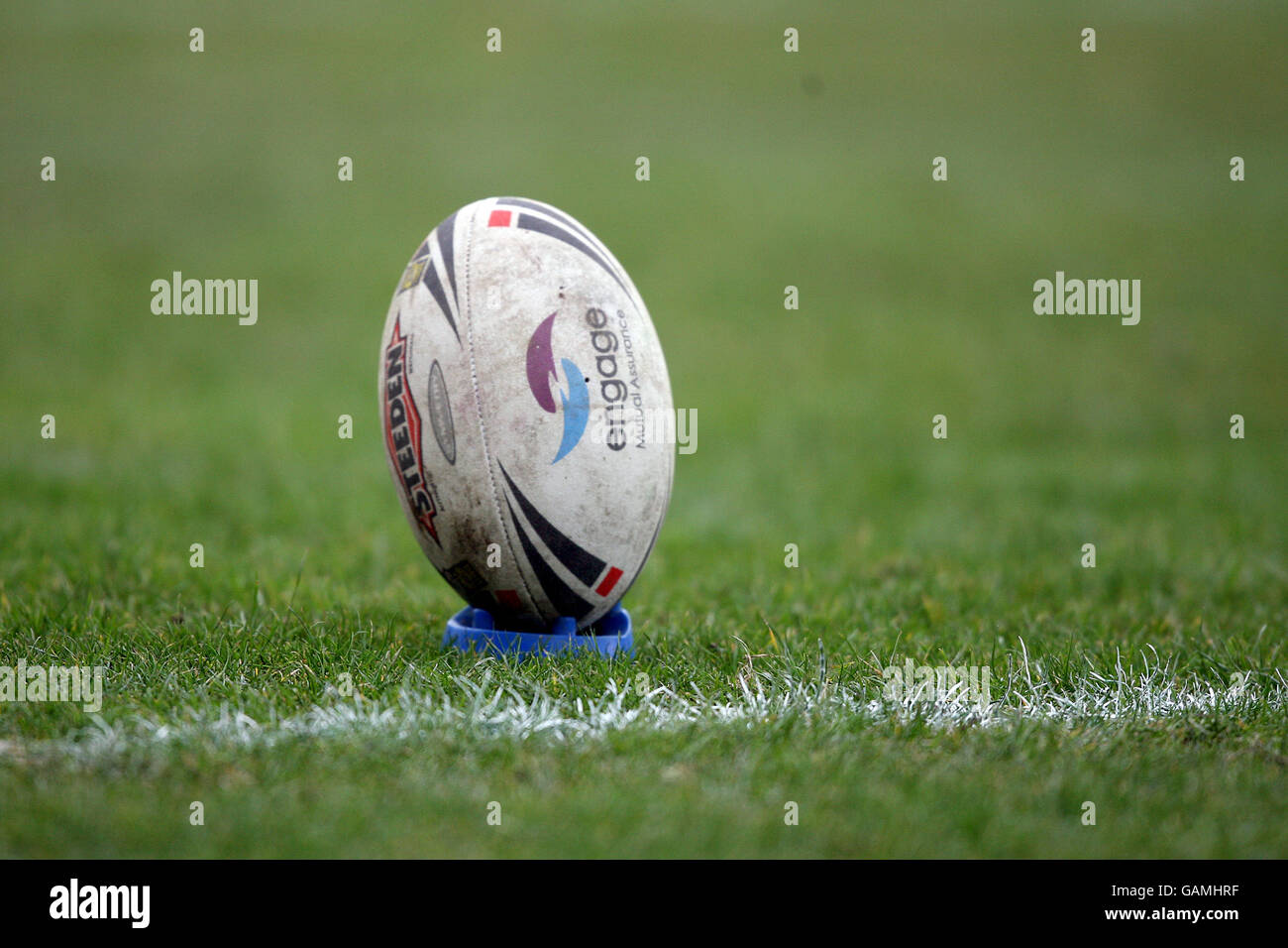 Rugby League - Engage Super League - St Helens V Wigan Warriors - Knowsley Straße Stockfoto