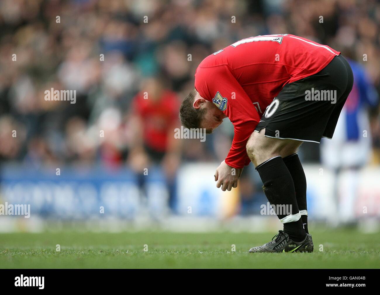 Fußball - Barclays Premier League - Blackburn Rovers gegen Manchester United – Ewood Park Stockfoto