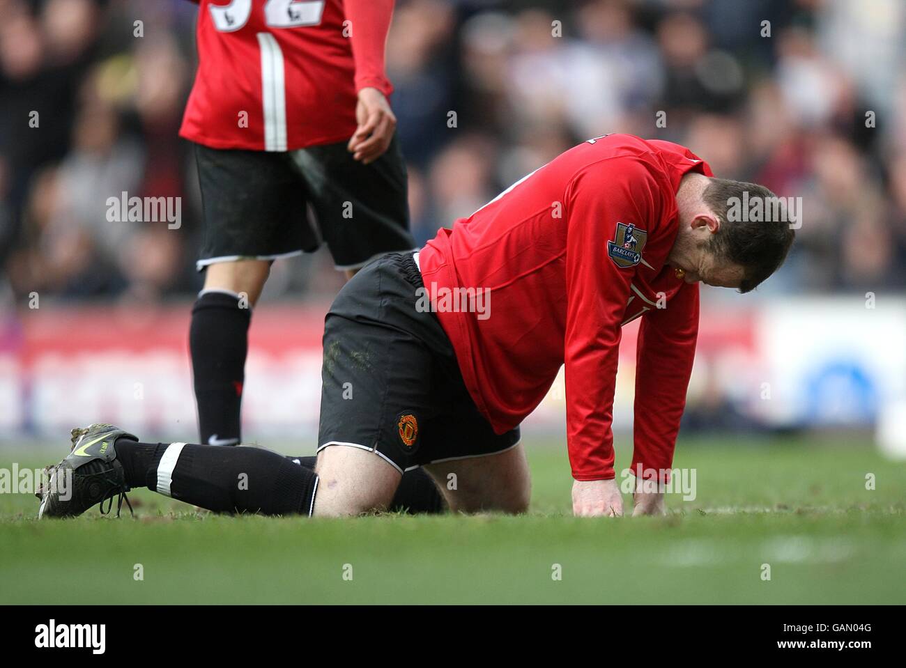 Fußball - Barclays Premier League - Blackburn Rovers gegen Manchester United – Ewood Park Stockfoto