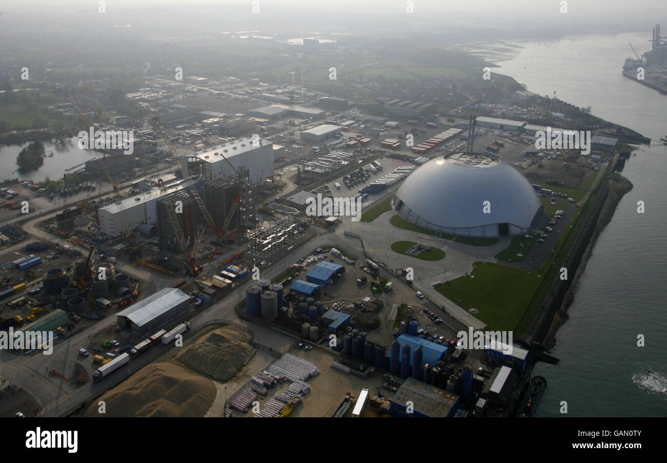 Southampton Docks Funktion Stockfoto