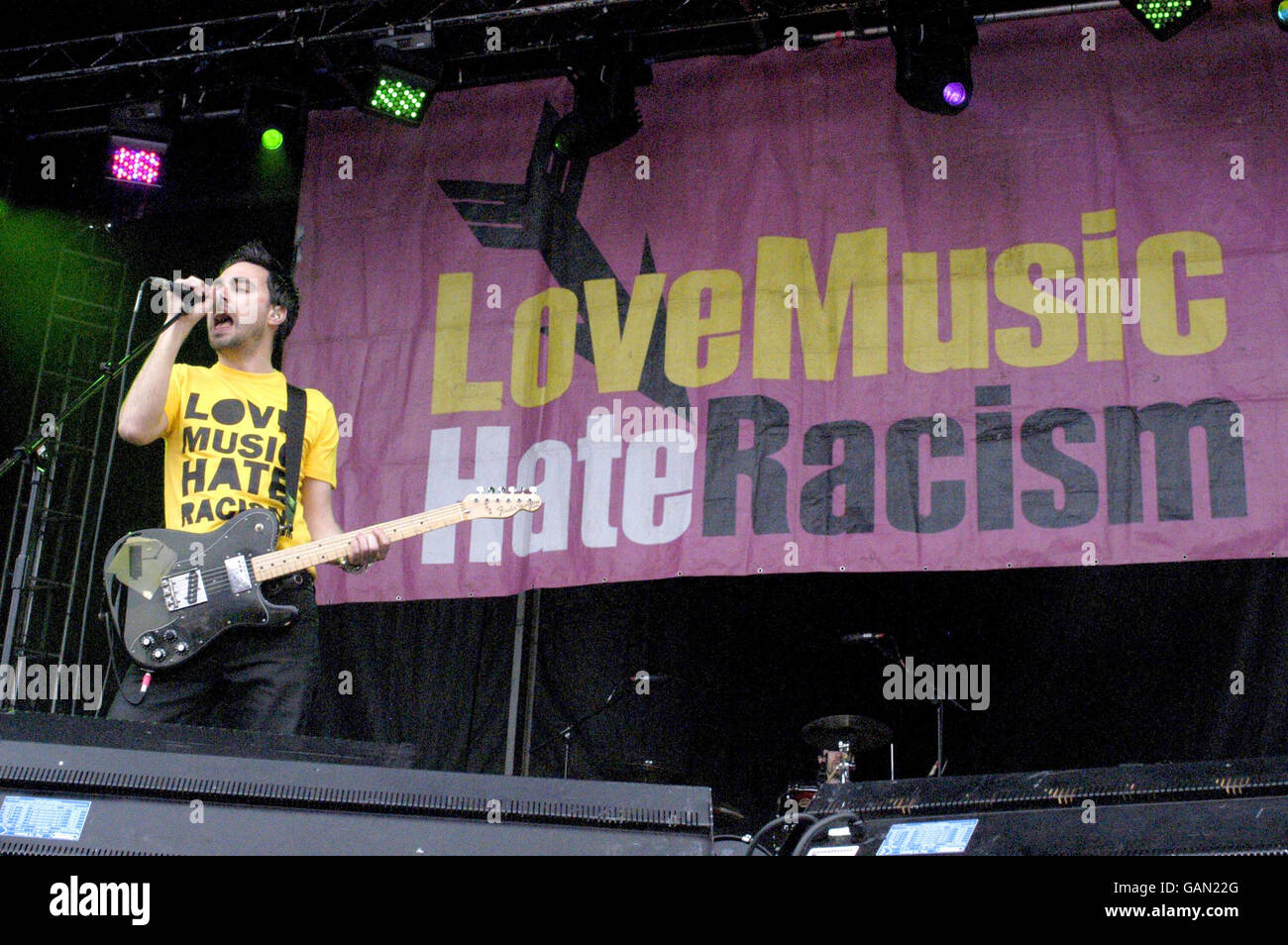 Love Music Hate Racism Festival - London Stockfoto