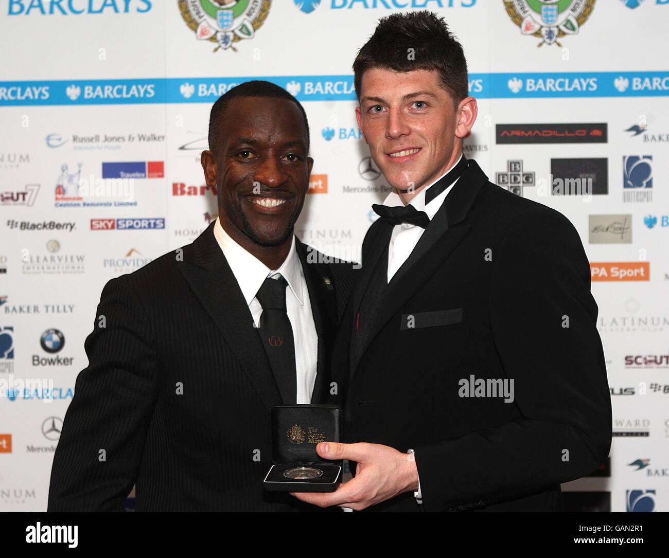 Fußball - PFA Player of the Year Awards 2008 - Grosvenor House Hotel Stockfoto