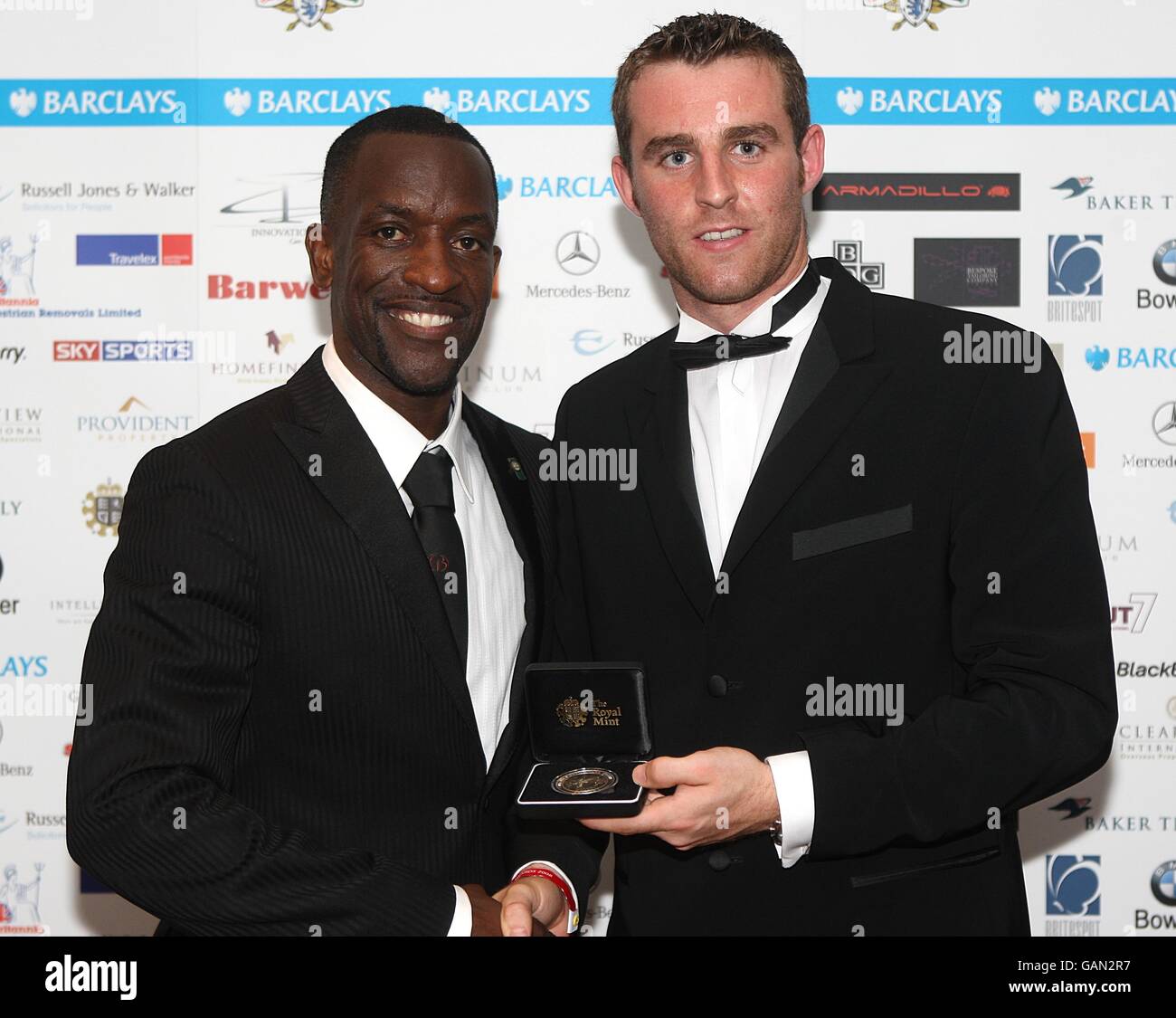 Fußball - PFA Player of the Year Awards 2008 - Grosvenor House Hotel Stockfoto