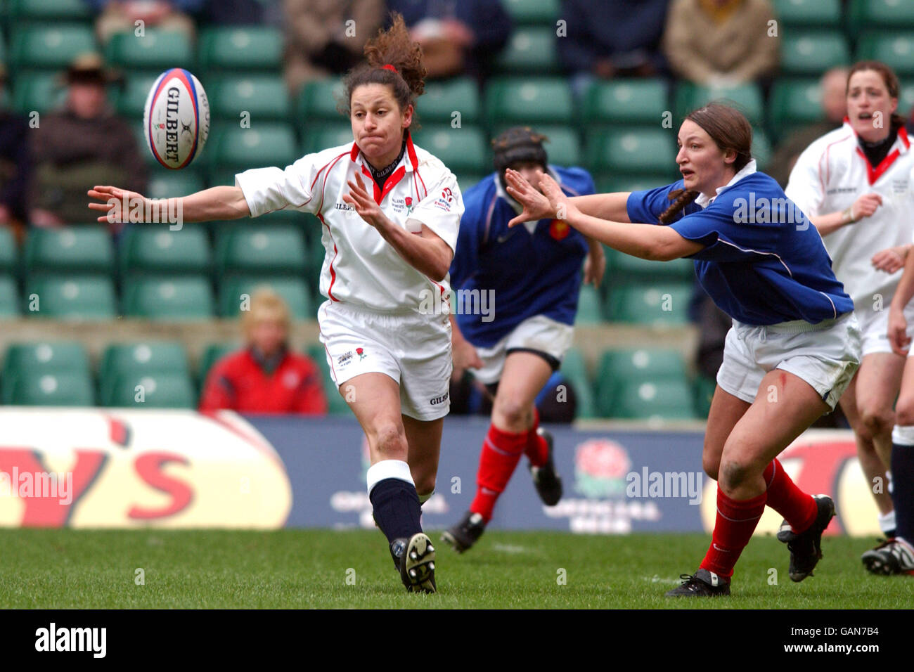 Rugby-Union - RBS Womens Six Nations Championship - England / Frankreich Stockfoto