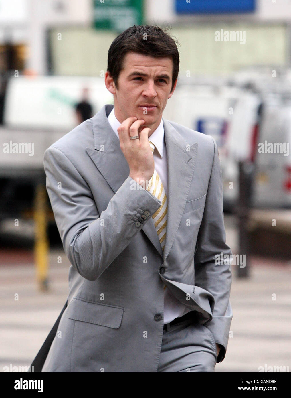 Der Fußballspieler Joey Barton aus Newcastle United von Foxbank Close