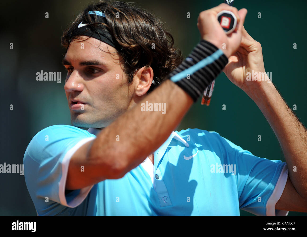Tennis - ATP Masters Series - Montecarlo - Roger Federer V Gael Monfils Stockfoto