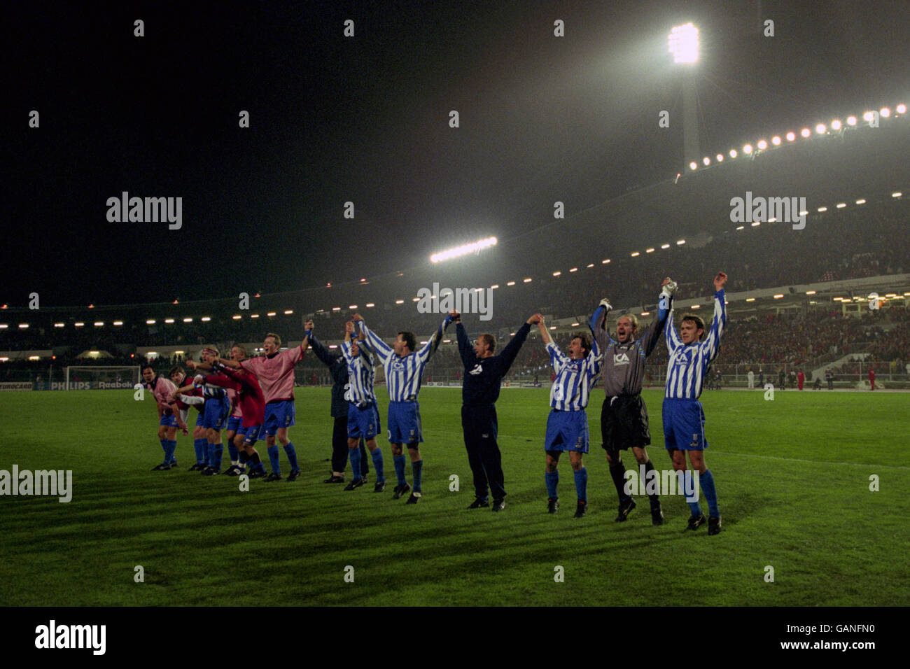 Fussball Champions League Gruppe A Ifk Goteborg V Manchester United Ullevi Stadion Stockfotografie Alamy