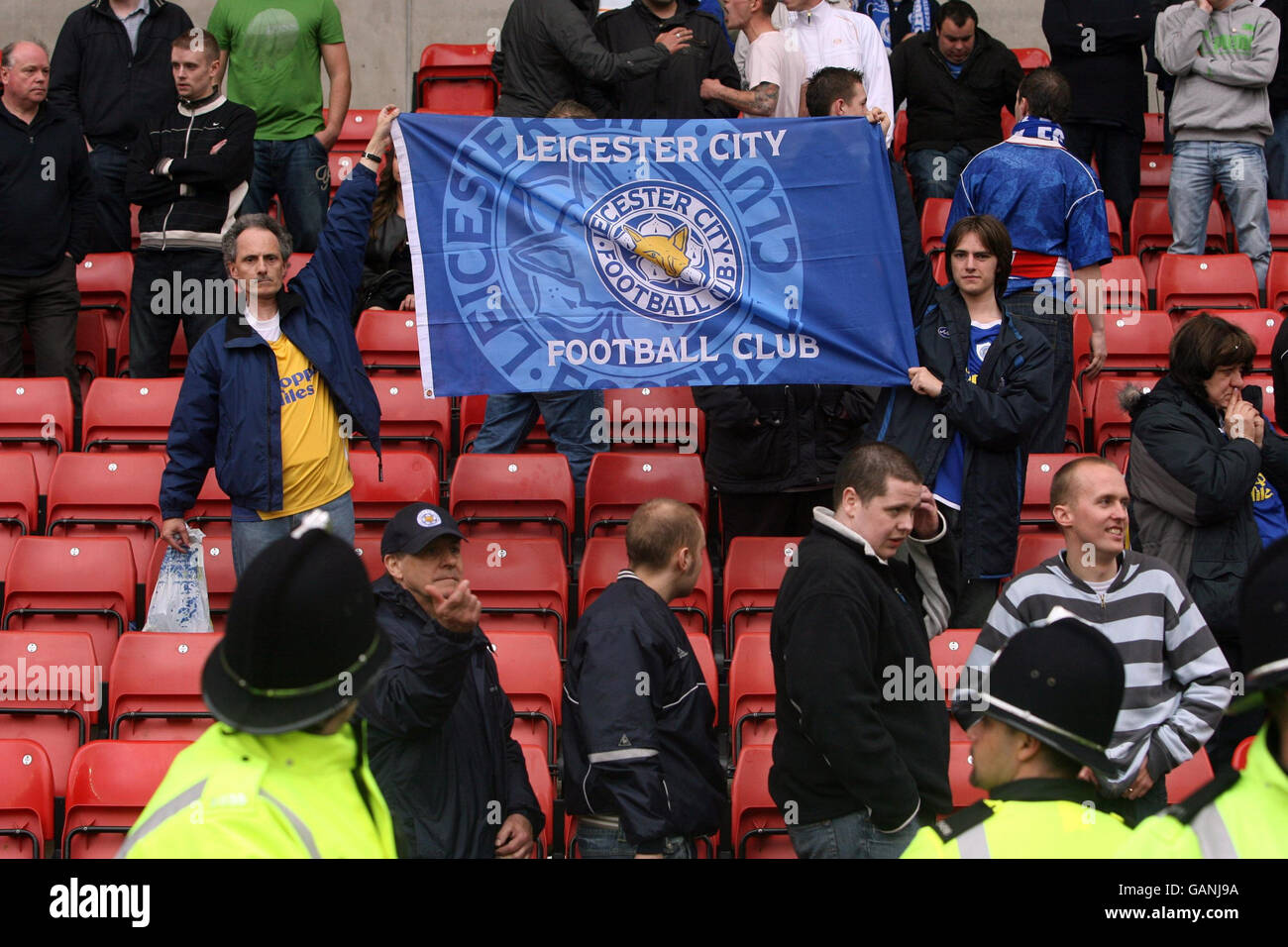 Fußball - Fußball-Europameisterschaft Coca-Cola - Stoke City gegen Leicester City - Britannia Stadium Stockfoto