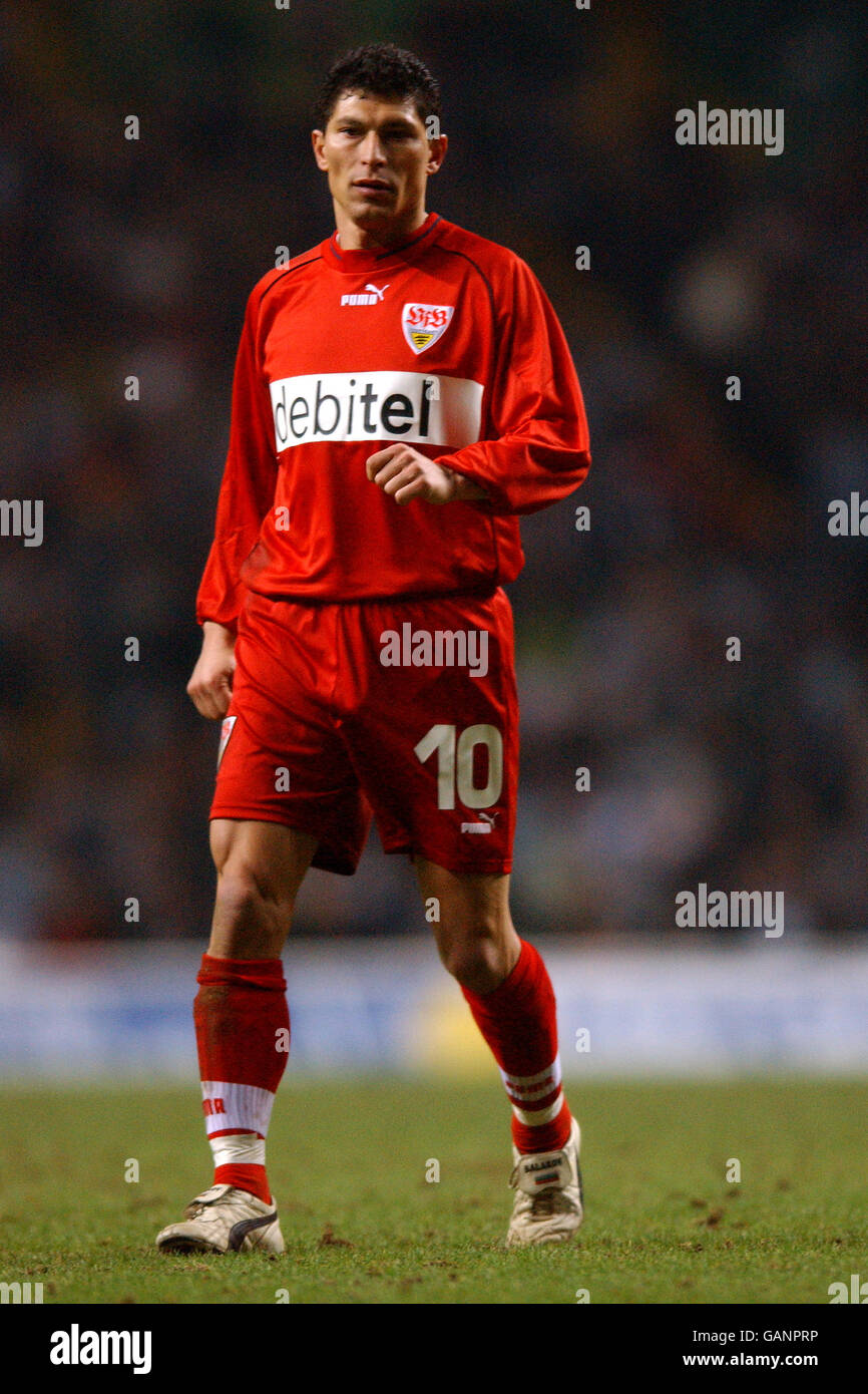 Fußball - UEFA-Pokal - 4. Runde - Hinspiel - keltische V VFB Stuttgart Stockfoto