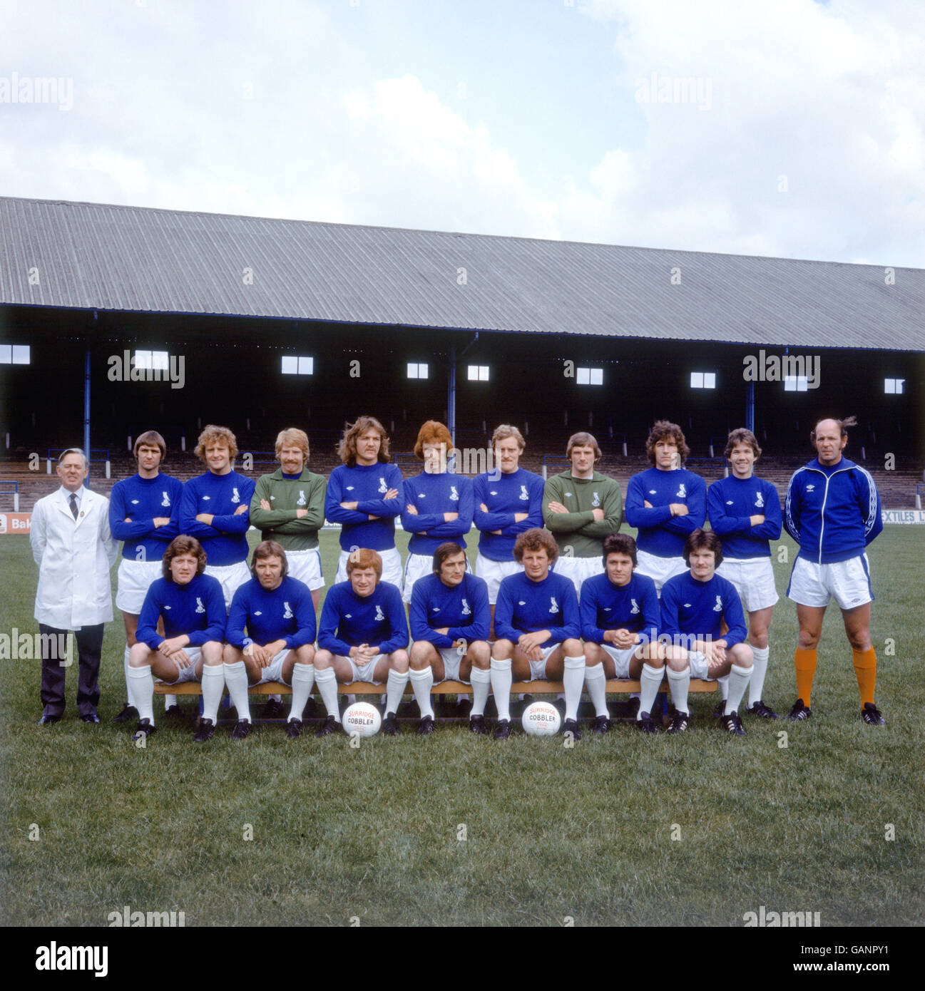 Fußball - Liga Division 2 - Oldham Athletic Photocall Stockfoto