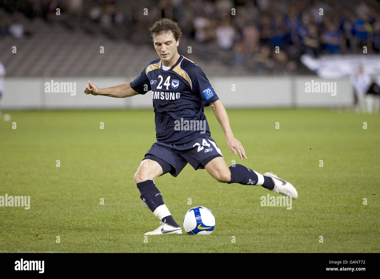 Fußball – AFC Champions League – Gruppe G – Melbourne Victory gegen Gamba Osaka – Telstra Dome. Billy Celeski, Melbourne Victory Stockfoto