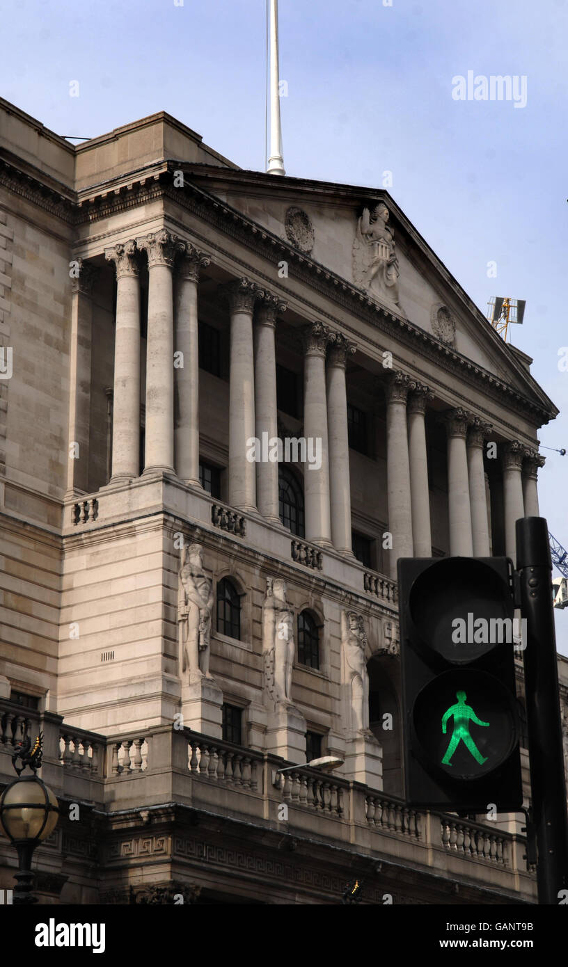 Banken angeboten 50 Mrd. Rettungspaket Stockfoto