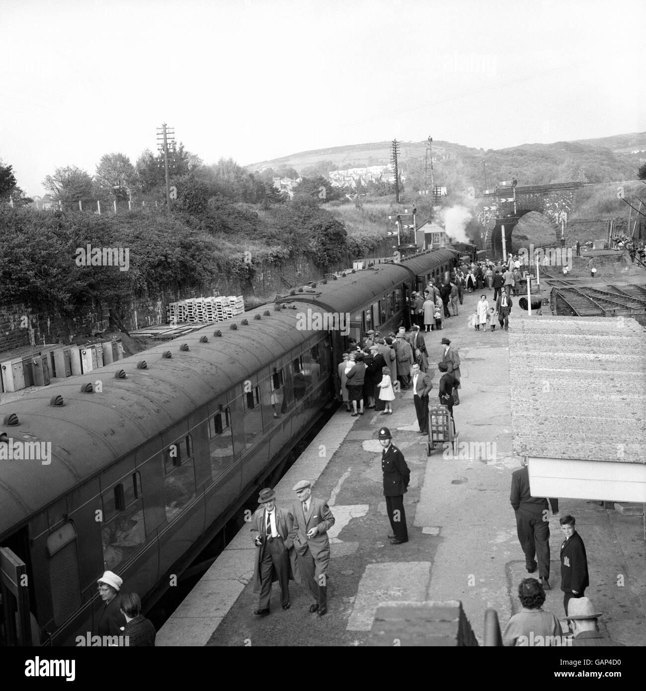 Letzter Passagier Zug von, Brecknock - 1962 Stockfoto